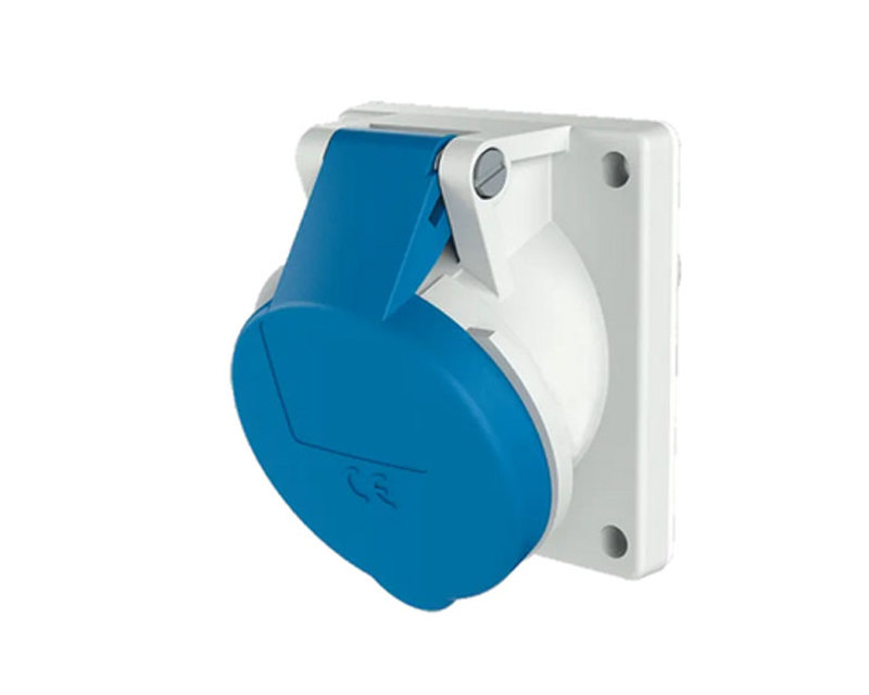 Panel Mounting Angled Socket Plug HD 1463 India, Ahmedabad