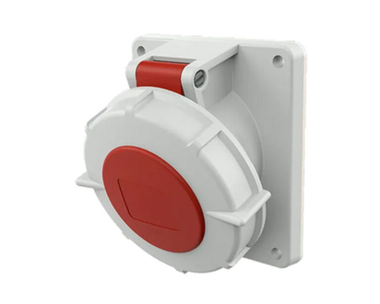 Panel Mounting Angled Socket Plug HD 1551 India, Ahmedabad